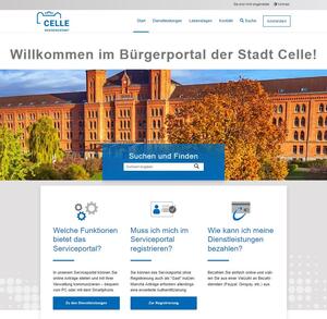 Screenshot Bürger- und Unternehmensportal