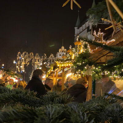 Weihnachtsmarkt auf der Stechbahn in Celle