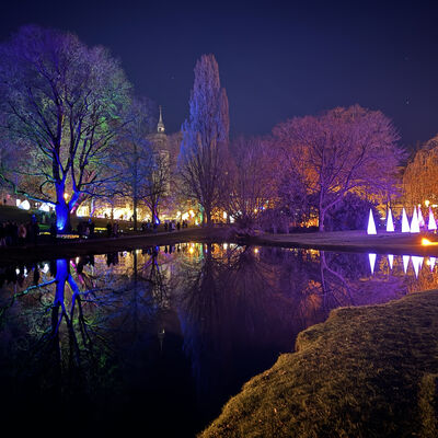 Nordlichter im Celler Schlosspark