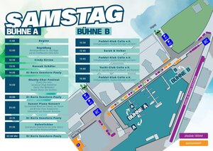 Das Programm am Samstag, 9. Mai.