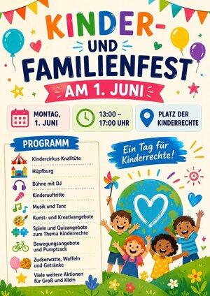 Am 1. Juni ist Kinderfest auf der Heese.