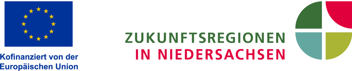 Gef&ouml;rdert wird das Vorhaben im Rahmen der Zukunftsregionen in Niedersachsen und von Europa f&uuml;r Niedersachsen kofinanziert.