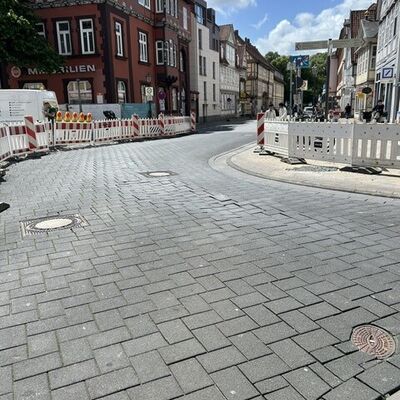 Wird im Juli erneuert: der Kreuzungsbereich der Kanzleistra&szlig;e.