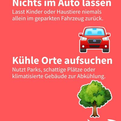 Bild vergr&ouml;&szlig;ern: Hitzetipp Nummer 2!