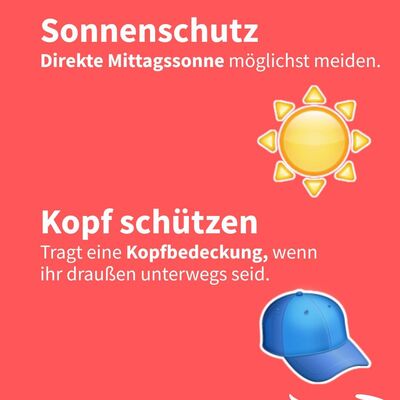 Bild vergr&ouml;&szlig;ern: Hitzetipp Nummer 5.