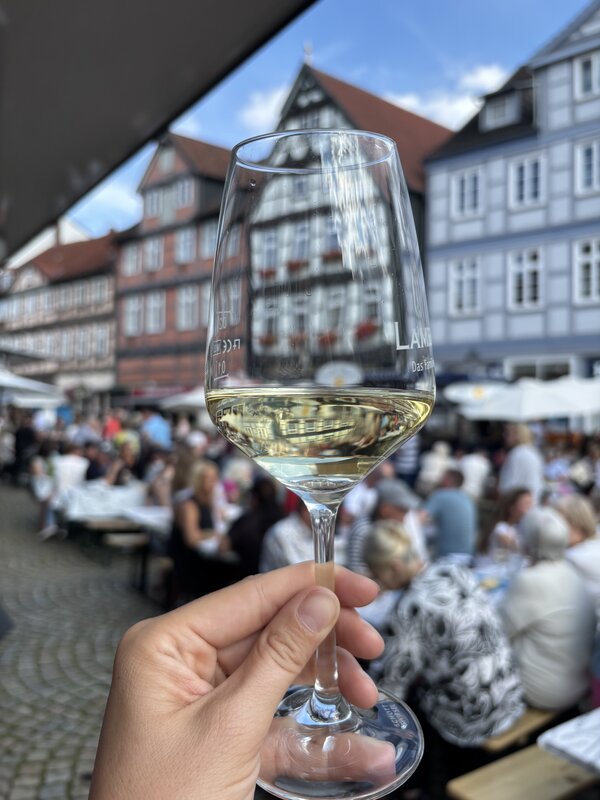 Bild vergr&ouml;&szlig;ern: Rund um den Celler Weinmarkt sind auch in diesem Jahr Bereiche der Innenstadt gesperrt.