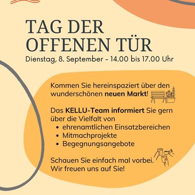 Einladung zum "Tag der offenen T&uuml;r".