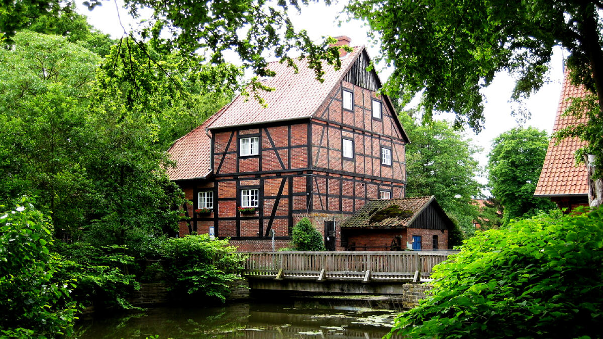 Die Wassermühle in Wienhausen